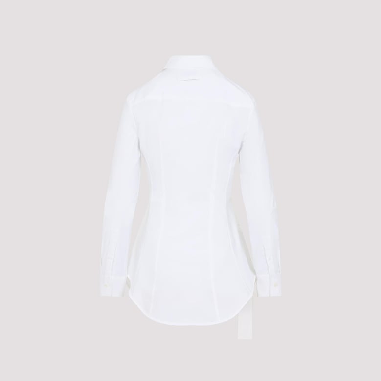 strap detail shirt by Selfnex