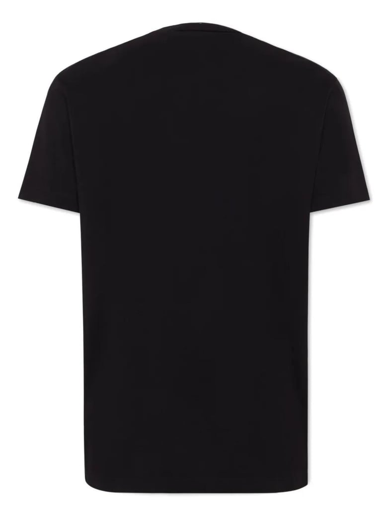black cotton t-shirt by Selfnex