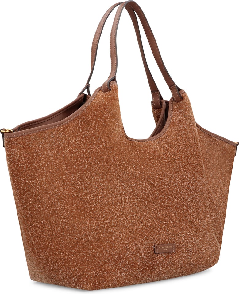 dua suede handbag by Selfnex