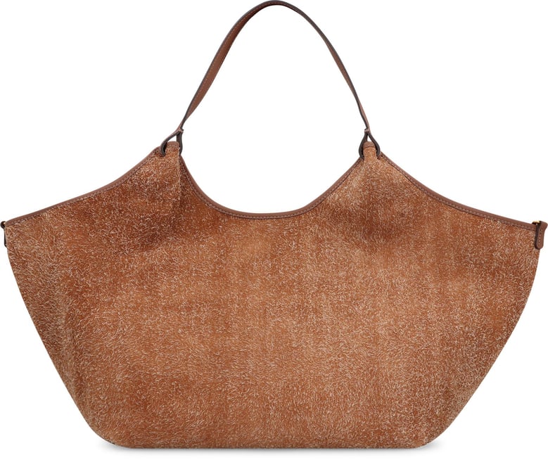 dua suede handbag by Selfnex