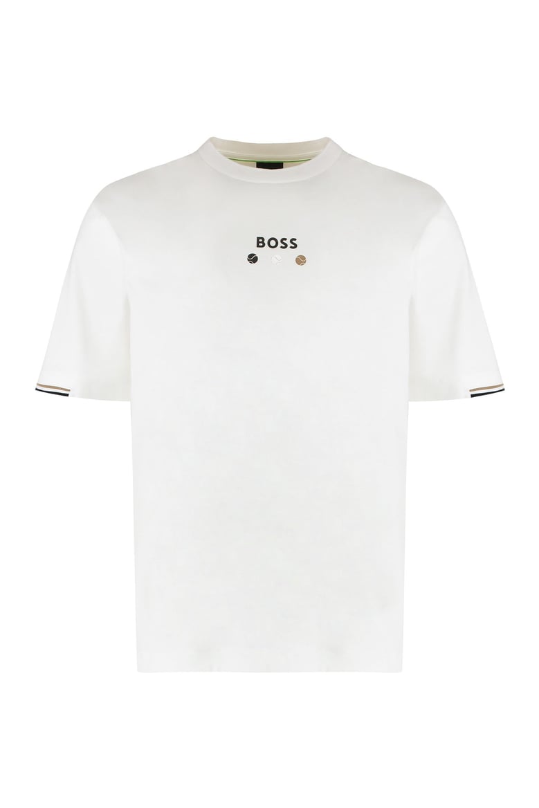 cotton crew-neck t-shirt by Selfnex