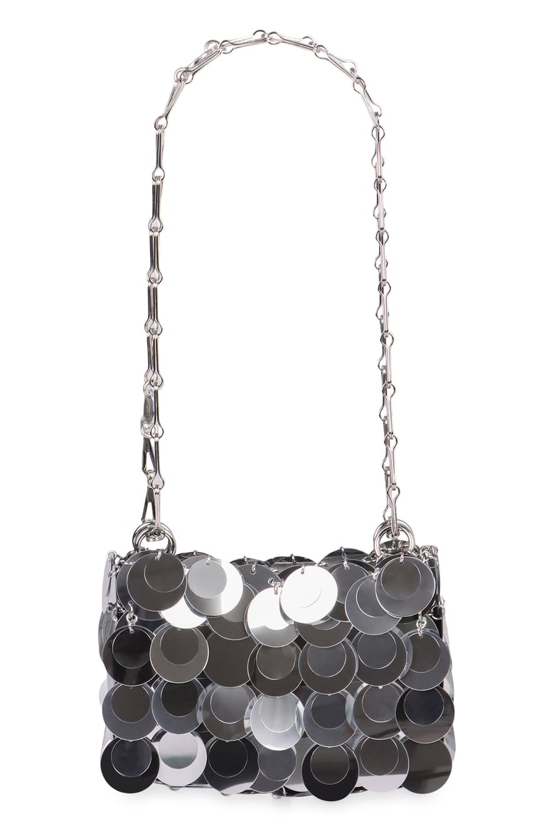 sparkles discs nano bag by Selfnex