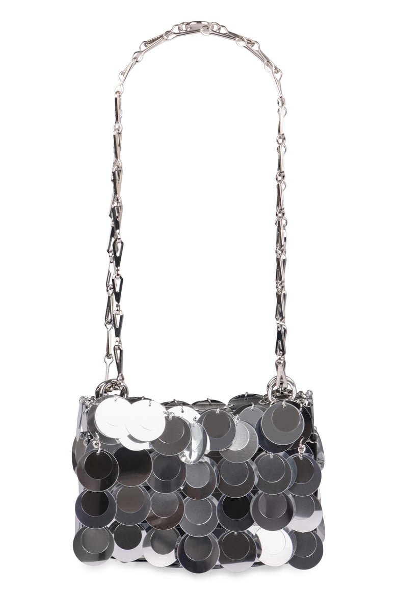 sparkles discs nano bag by Selfnex