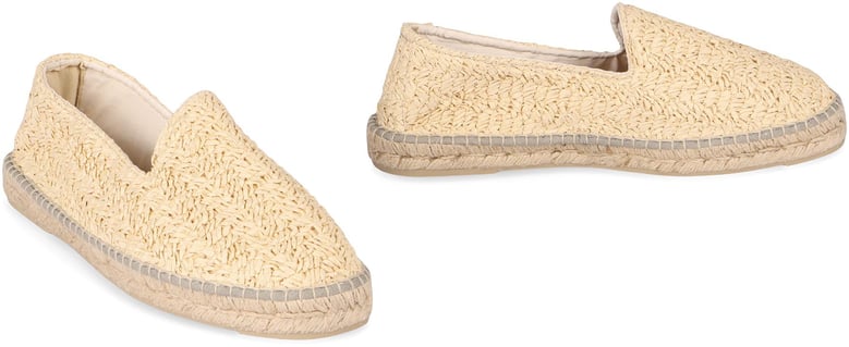raffia espadrilles by Selfnex
