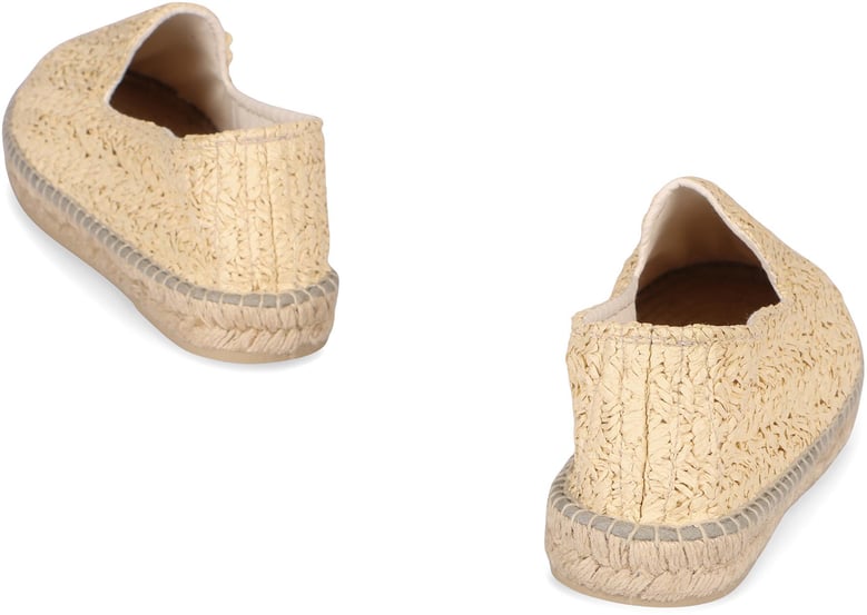 raffia espadrilles by Selfnex