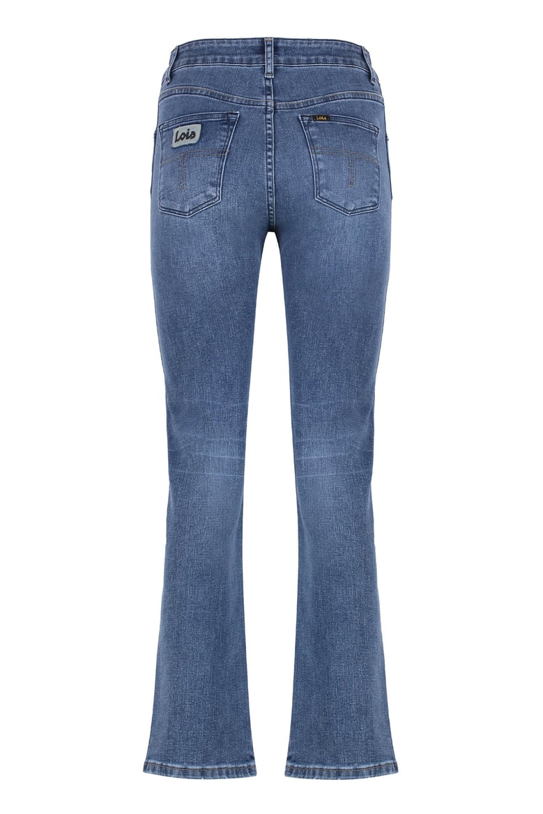 malena 5-pocket straight-leg jeans by Selfnex
