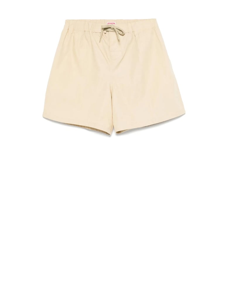 beige cotton clothing shorts by Selfnex