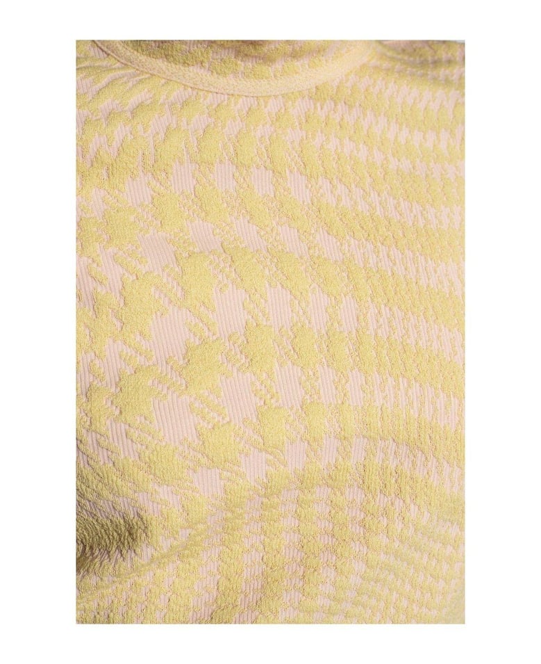 cameo ip pattern wool sweater by Selfnex