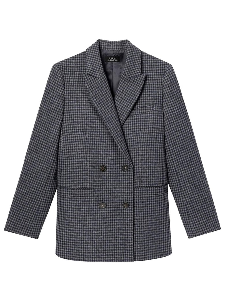 lucy double breasted blazer by Selfnex