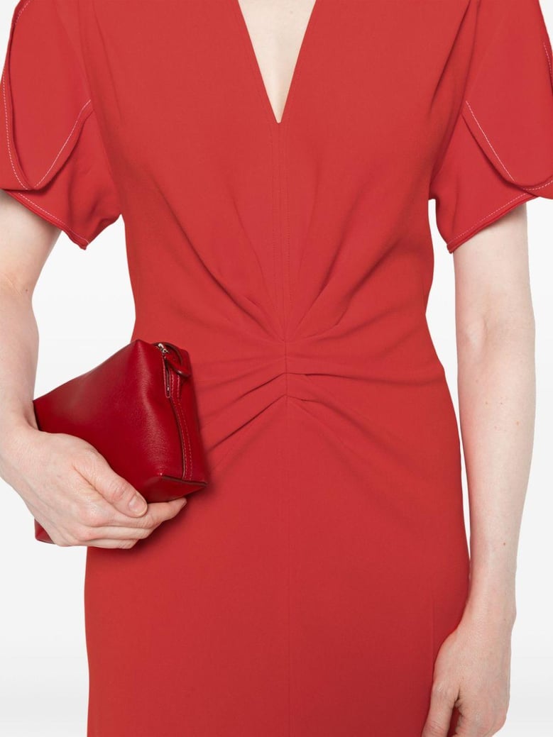 gathered details dress by Selfnex
