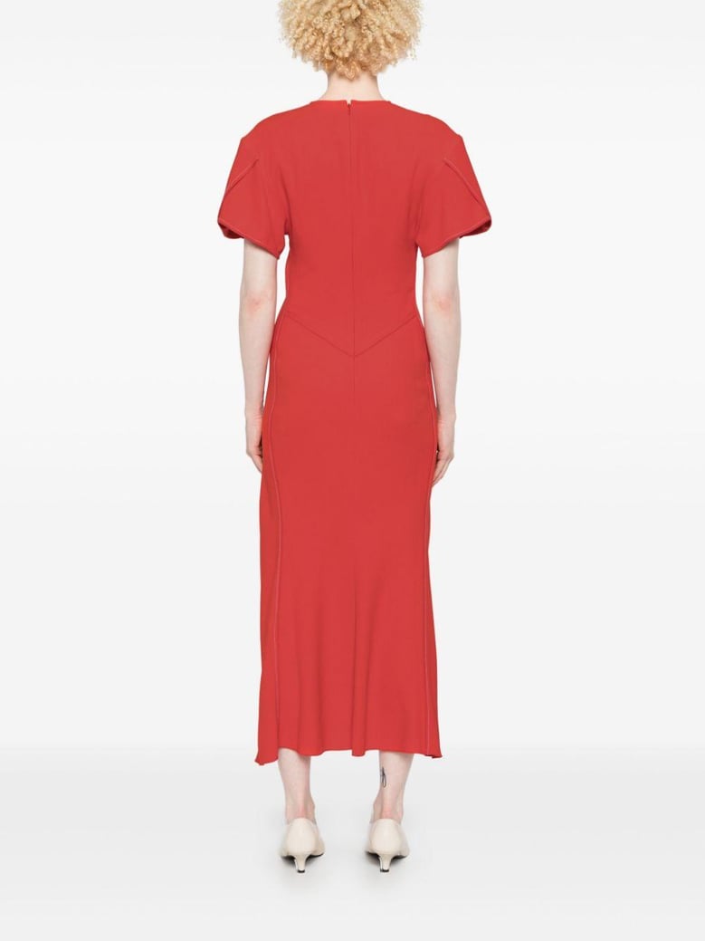 gathered details dress by Selfnex