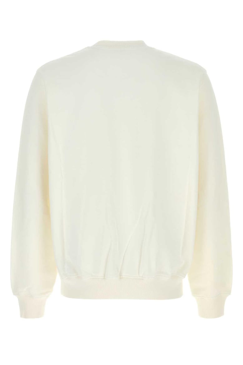 white cotton sweatshirt by Selfnex