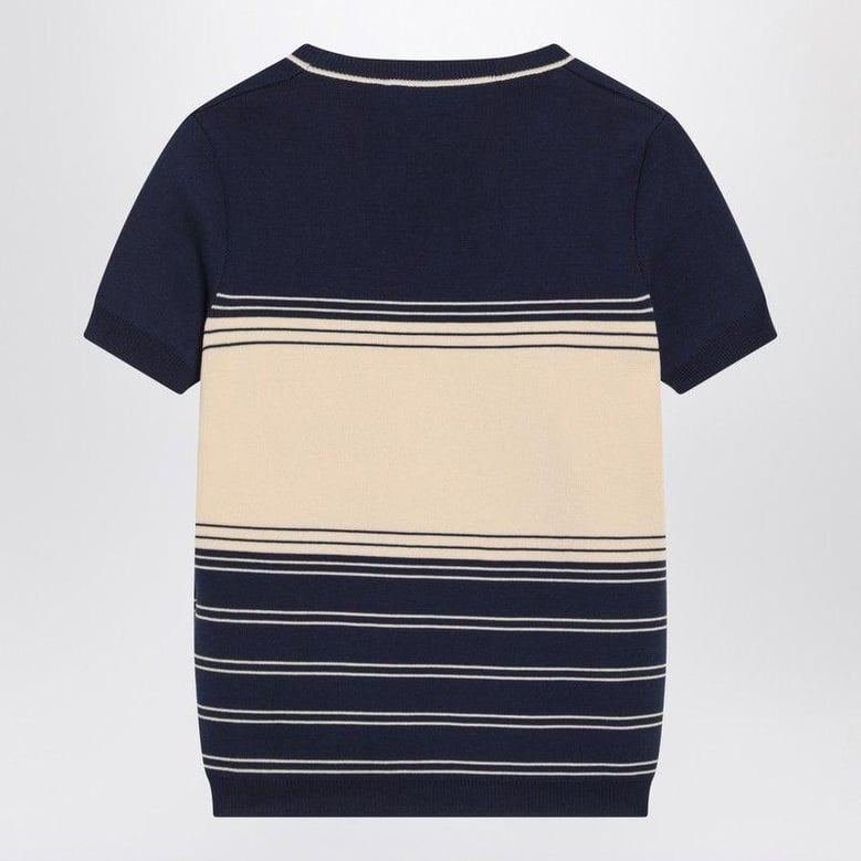 navy blue cotton sweater by Selfnex