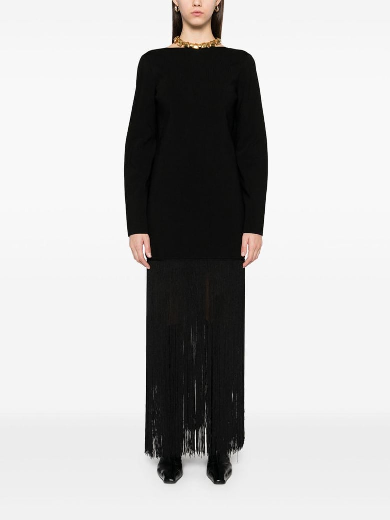 paley fringed dress by Selfnex