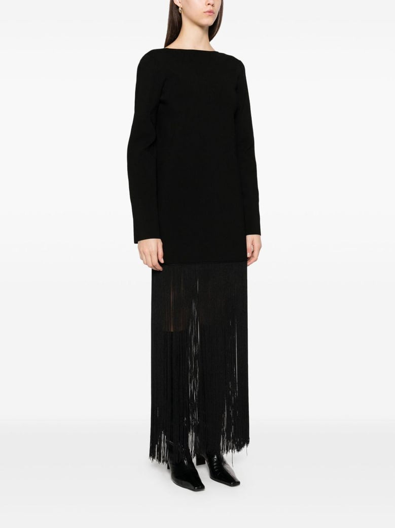 paley fringed dress by Selfnex