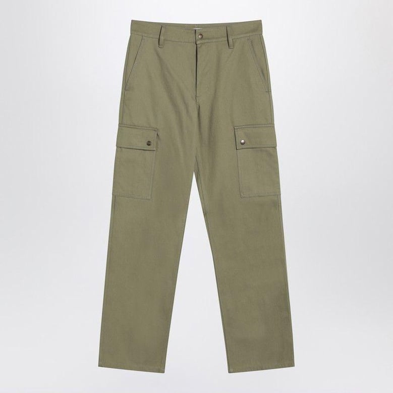 khaki cargo pants by Selfnex
