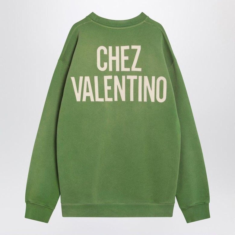 crew neck sweatshirt chez green by Selfnex