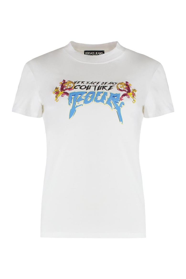 logo print t-shirt by Selfnex