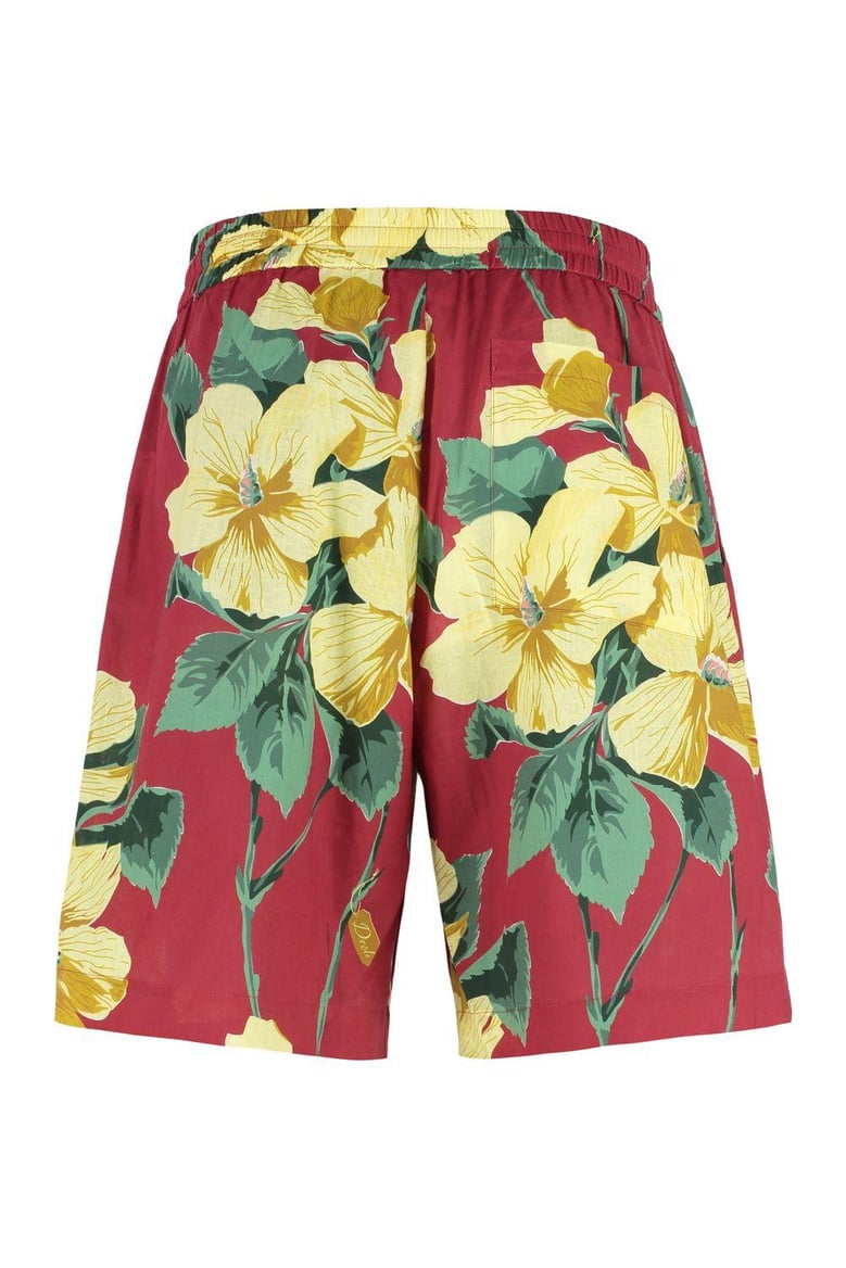 cotton and linen bermuda-shorts by Selfnex