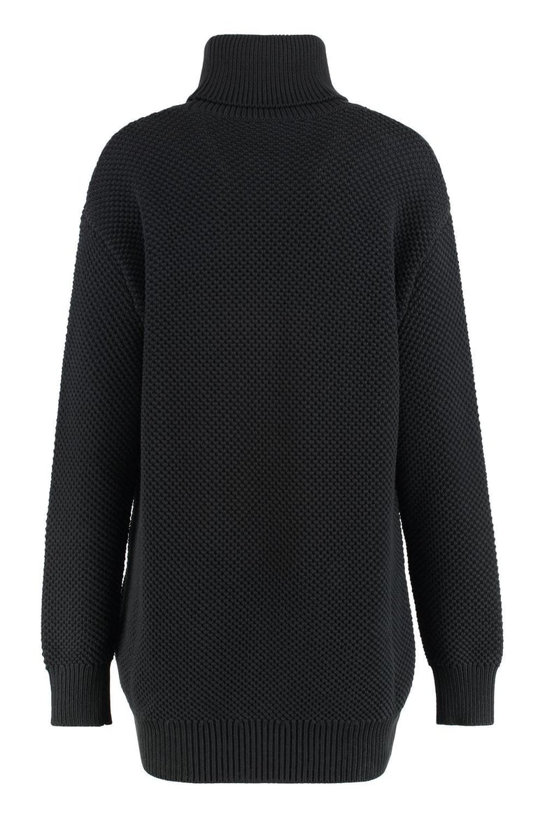 cotton blend turtleneck sweater by Selfnex