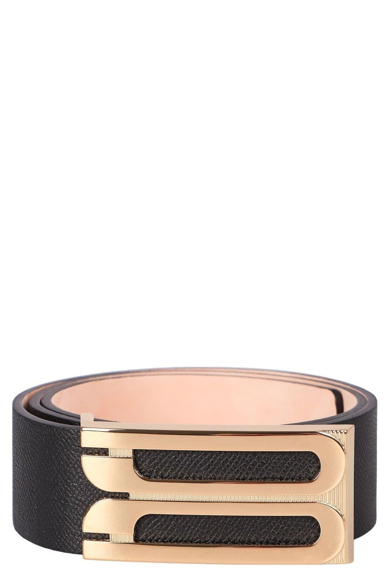 jumbo frame leather belt by Selfnex