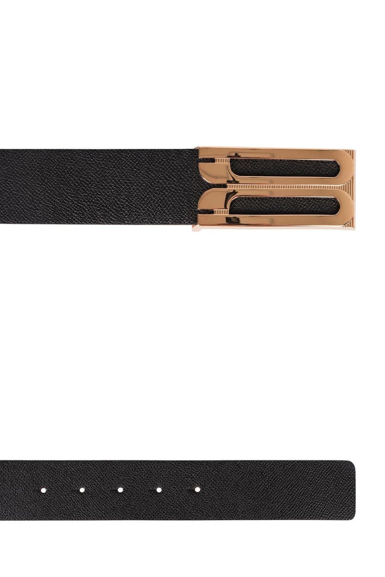 jumbo frame leather belt by Selfnex