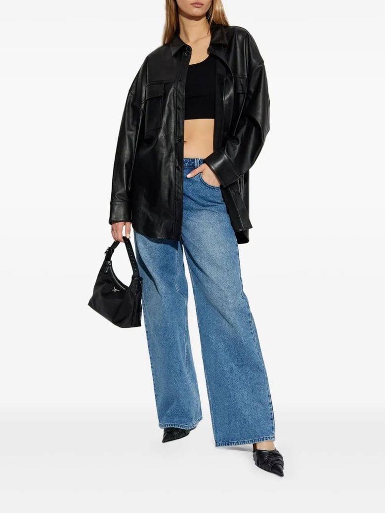 relaxed wide leg jean by Selfnex