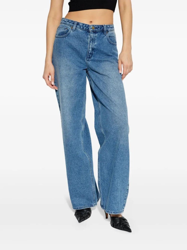relaxed wide leg jean by Selfnex