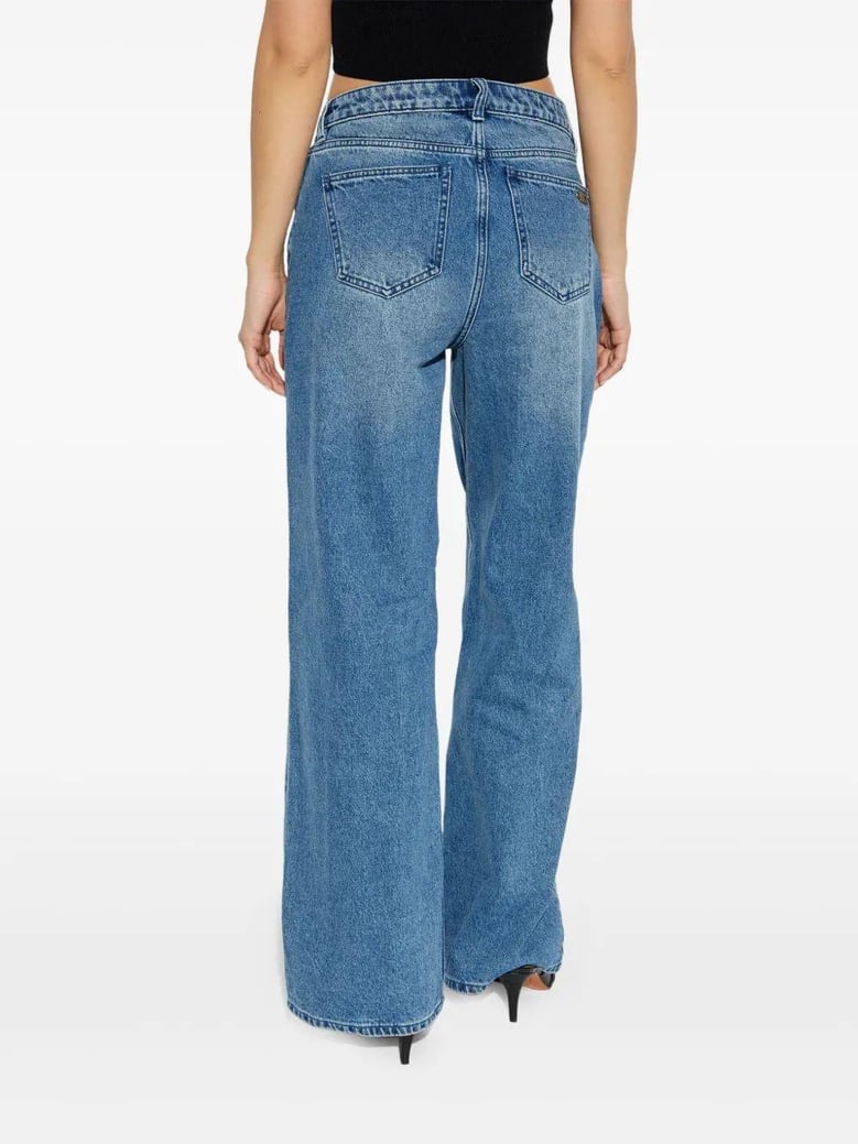 relaxed wide leg jean by Selfnex