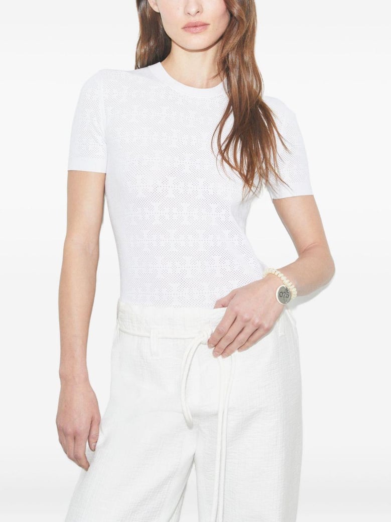 monogram t-shirt by Selfnex