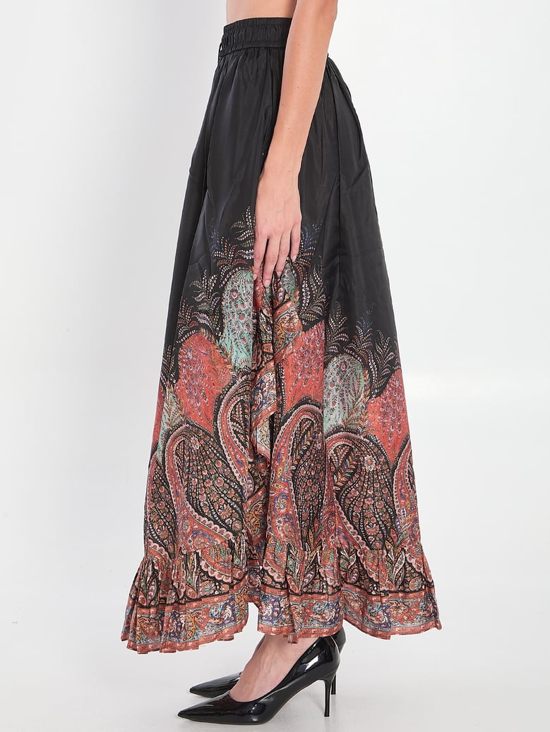 rhiannon ruffle maxi skirt by Selfnex