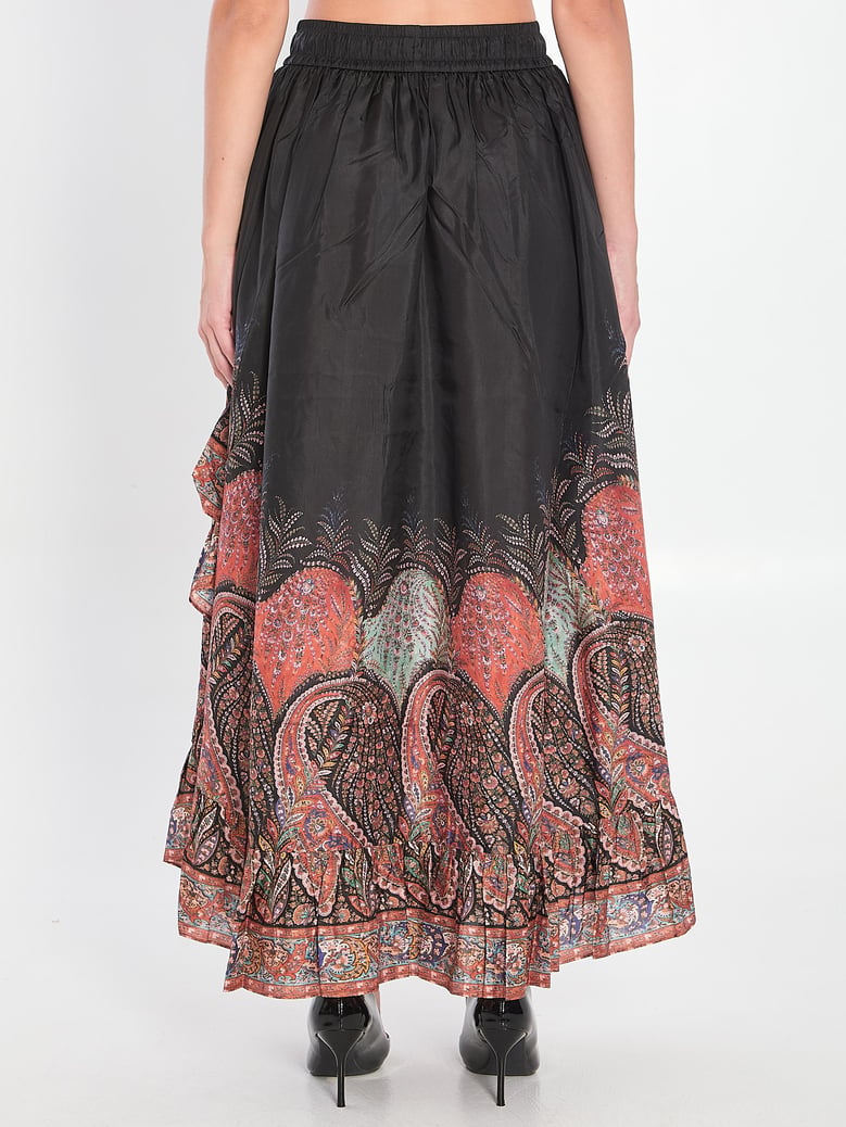 rhiannon ruffle maxi skirt by Selfnex