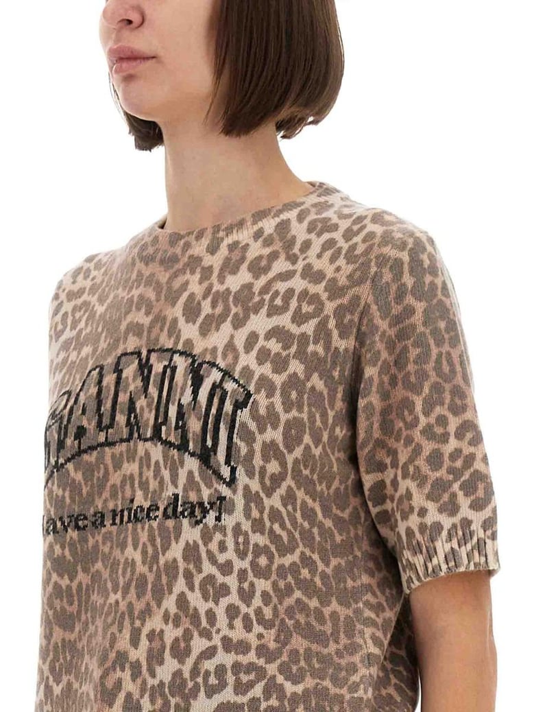 logo wool t-shirt by Selfnex