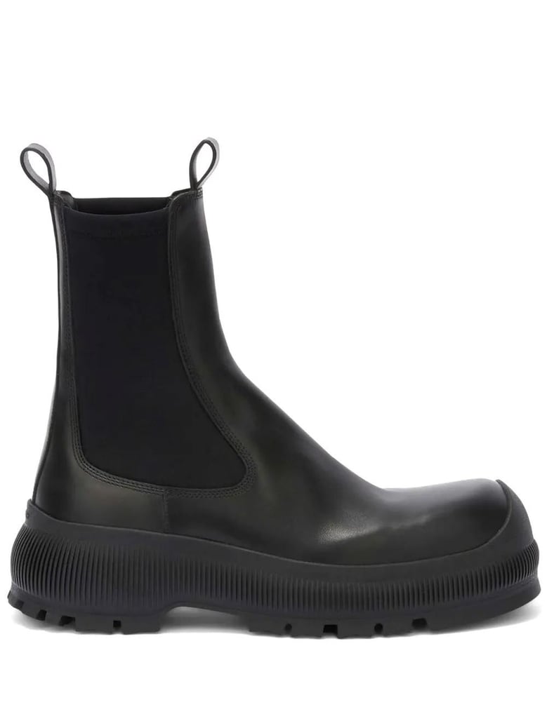 leather chelsea boots by Selfnex