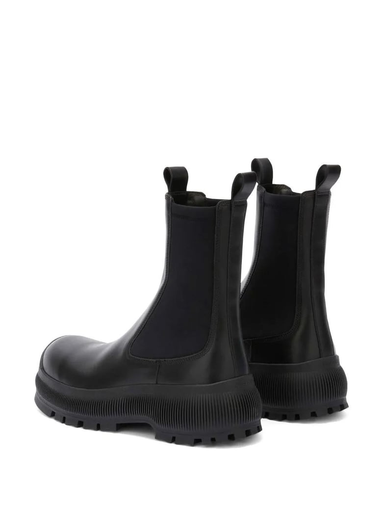 leather chelsea boots by Selfnex