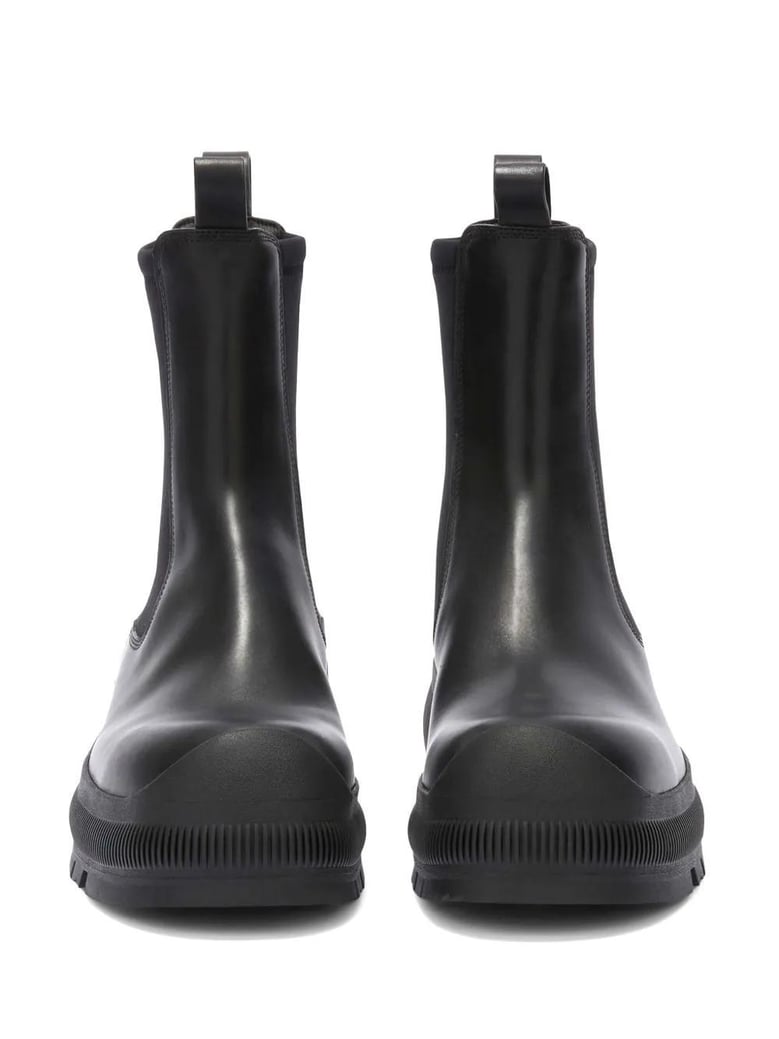 leather chelsea boots by Selfnex