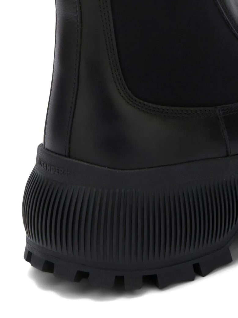 leather chelsea boots by Selfnex