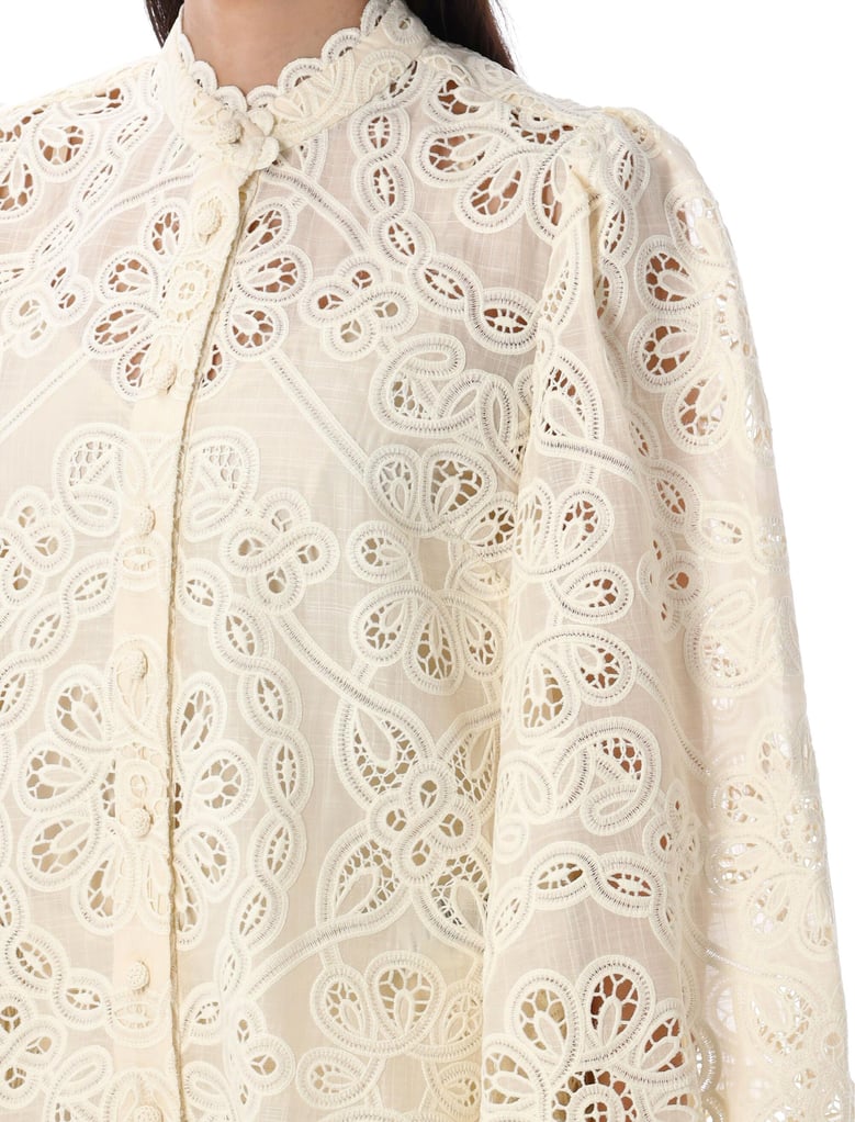 rhiannon embroidered blouse by Selfnex
