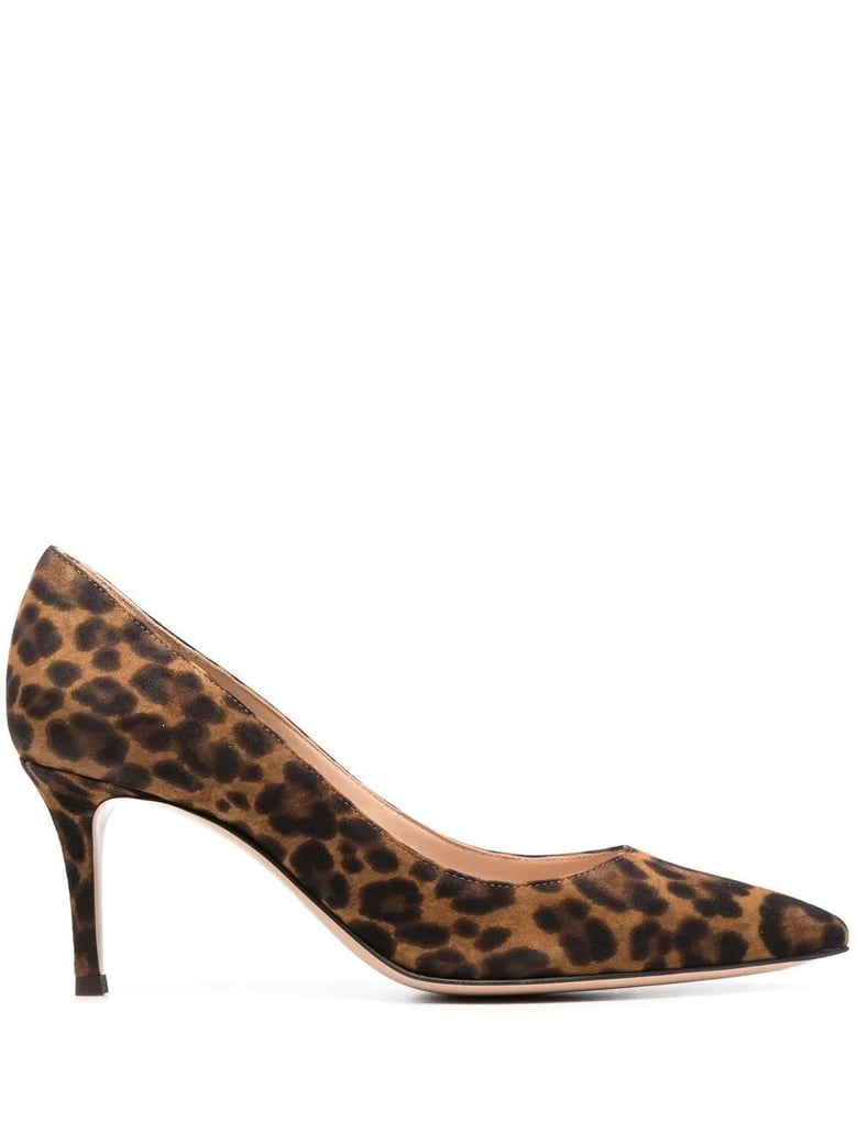 gianvito 70 suede leather pumps by Selfnex