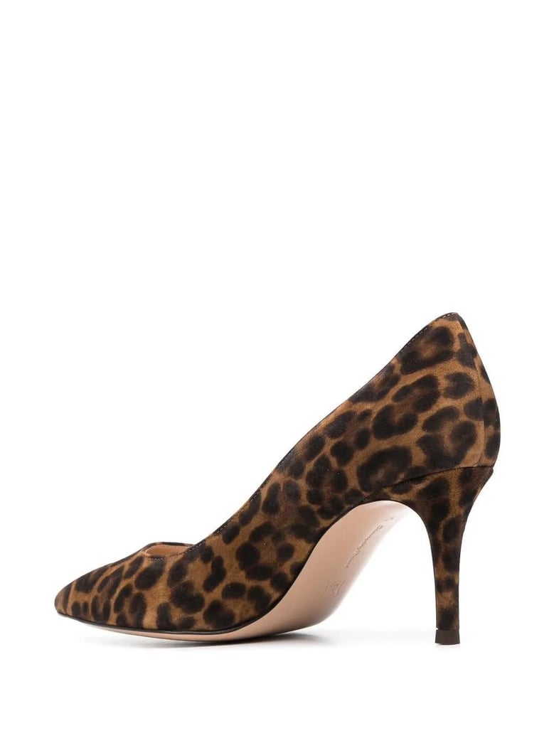 gianvito 70 suede leather pumps by Selfnex