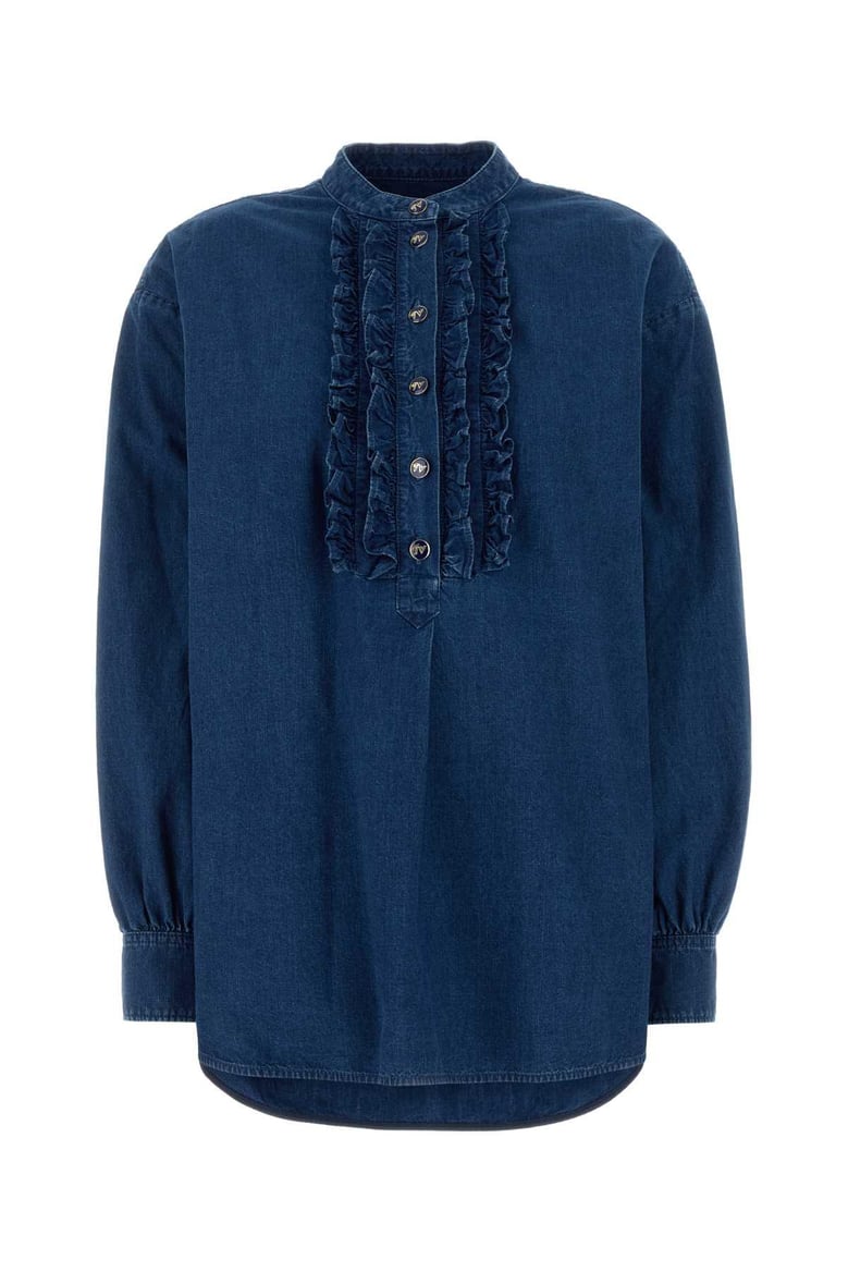 denim blouse by Selfnex