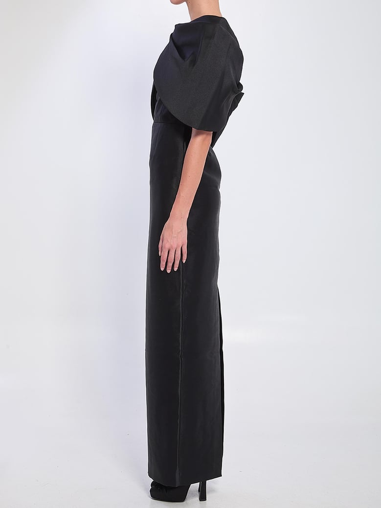 davina maxi dress in black by Selfnex