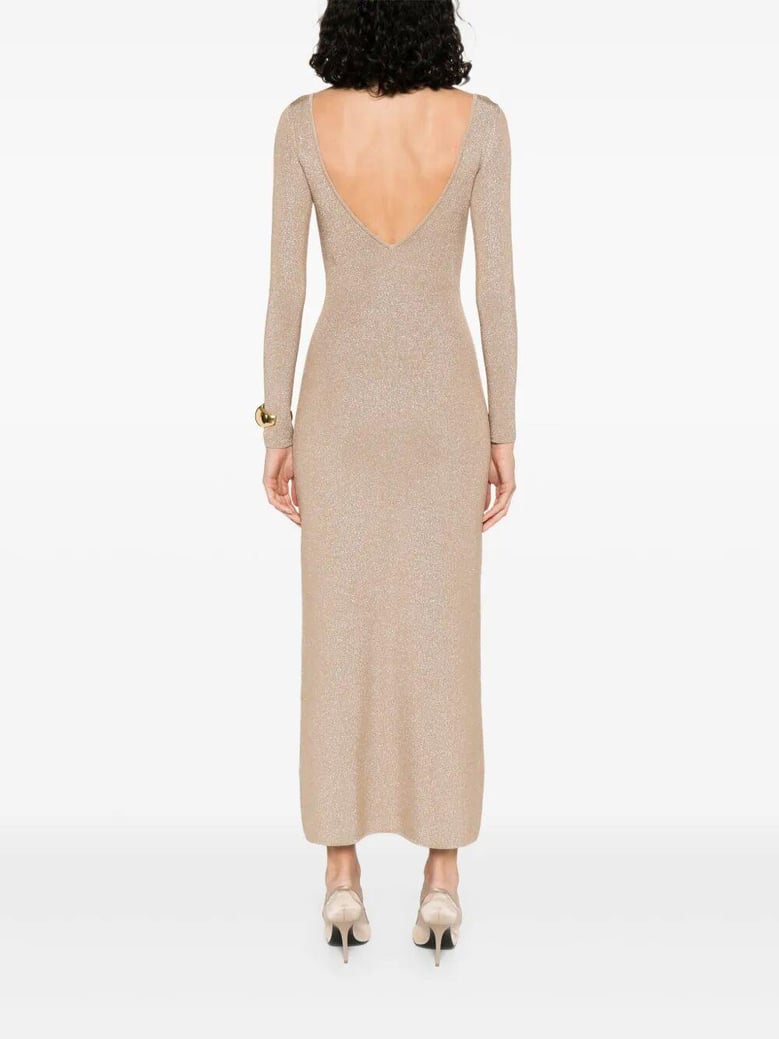 knit lurex dress bracco by Selfnex