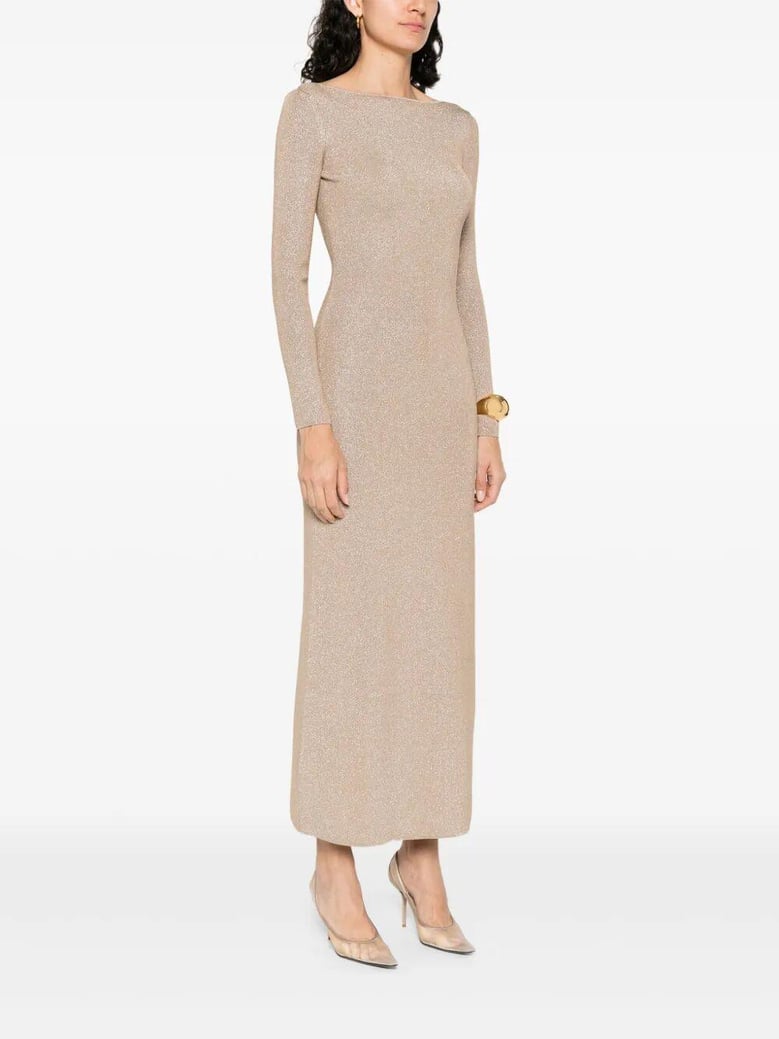knit lurex dress bracco by Selfnex