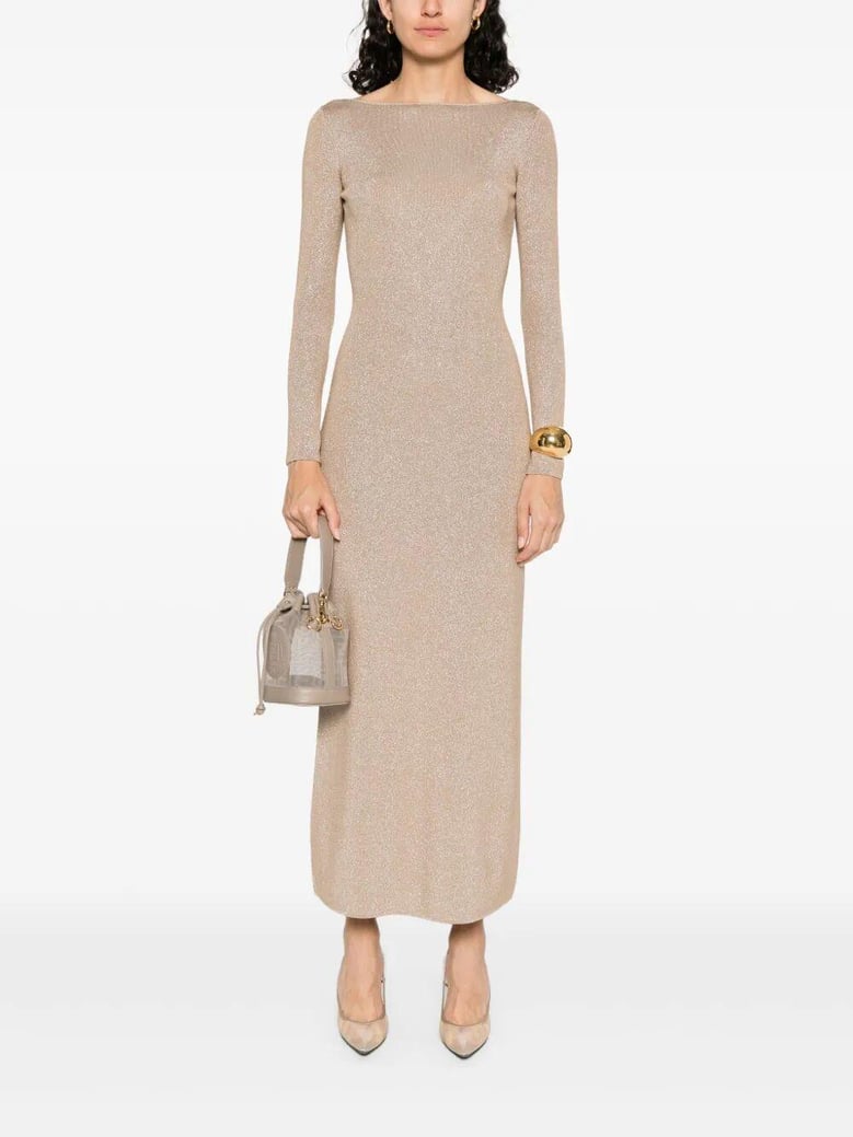 knit lurex dress bracco by Selfnex