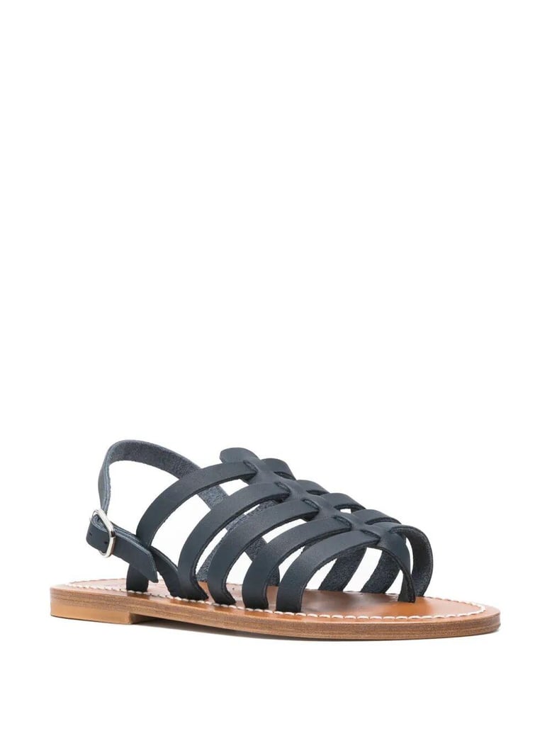 homere leather sandals by Selfnex