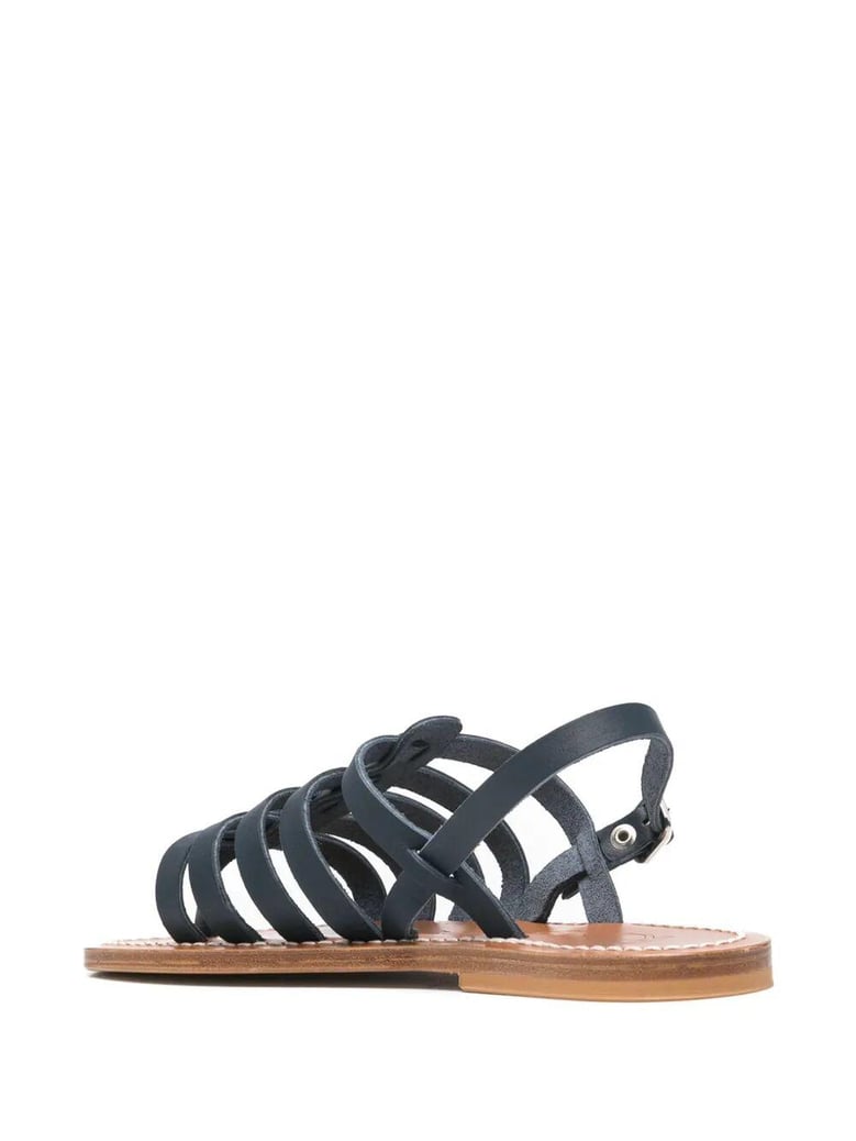 homere leather sandals by Selfnex