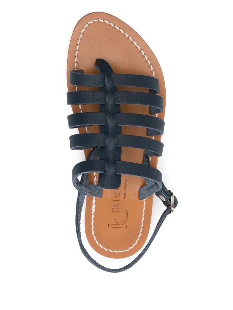 homere leather sandals by Selfnex