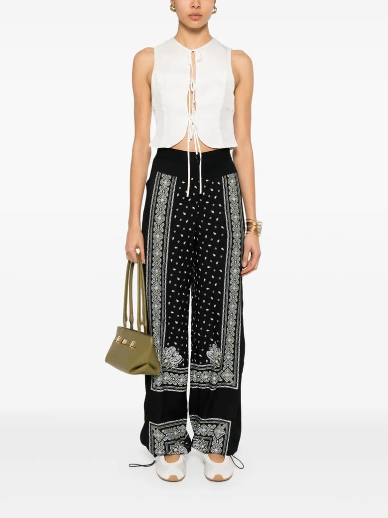 spirito wide leg trousers by Selfnex