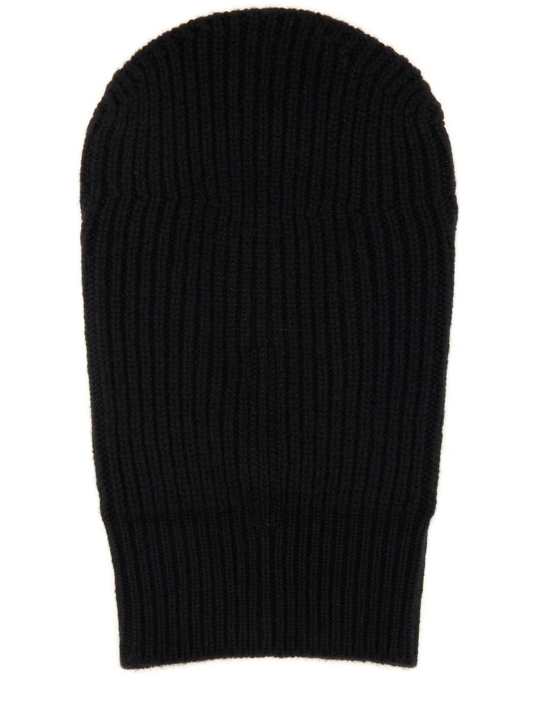 black new wool scarves by Selfnex